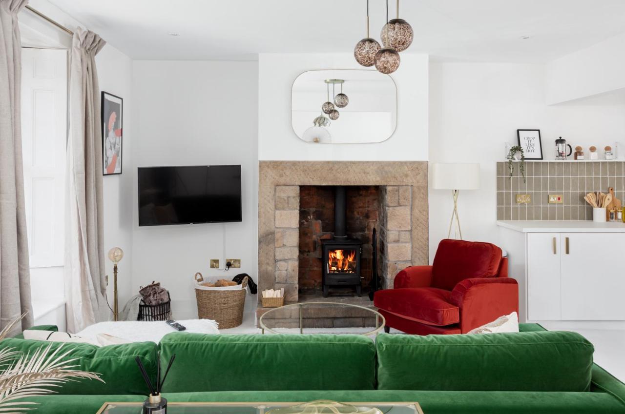 Luxe Design - Grade II Listed Cottage - Heart Of Alnwick Exterior foto